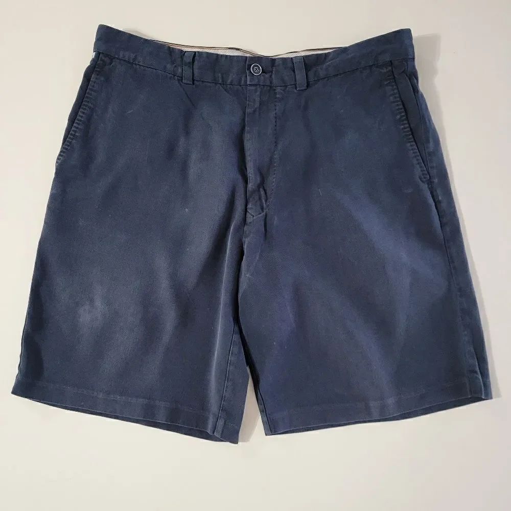 Tommy Bahama Men's Black Silk Cotton Dress Shorts
